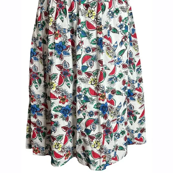 Long Tall Sally‎ Womens 8 Multi Color Sleeveless Midi Dress - Picture 3 of 12